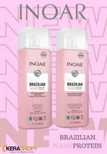 Cargar imagen en el visor de la galería, Inoar Brazilian Nanoprotein Nanoplastia 1 Litro