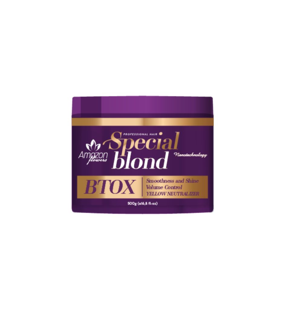 Btox Amazon Flowers Special Blond Hidratacion Profunda 500g.